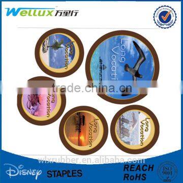 Customized cheap beer coaster / round shape rubber coaster/ bar coaster                        
                                                Quality Choice