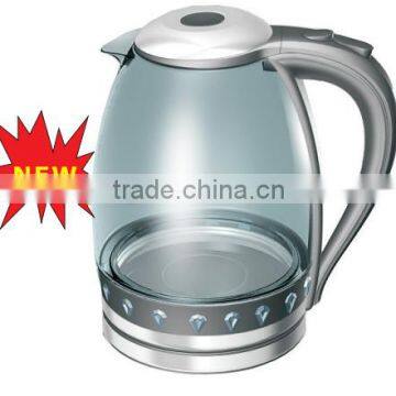 JK-G108 Glass kettle