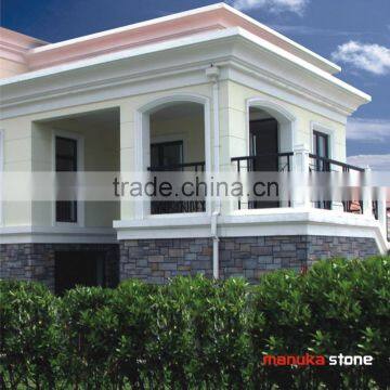 China artificial thin stone faux exterior and interior culture wall face stone