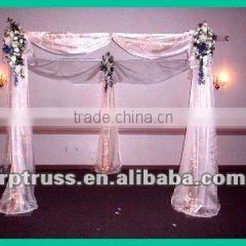 RP 2015 aluminum pipe and drape for wedding canopy,chuppah poles