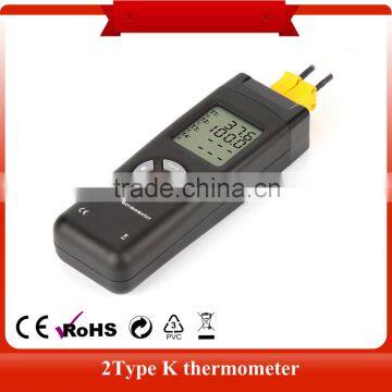 2016 Digital LCD K Type Thermometer Temperature sensor Thermocouple Probe detector TL-TK02