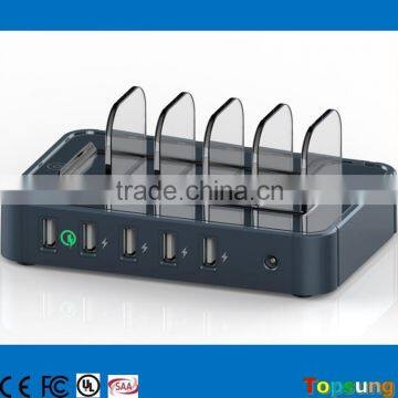 Amazon hotsale 5 port usb multi charger with quick charge 2.0 for mobile phone                        
                                                Quality Choice