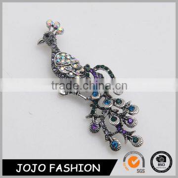 New arrival larger peacock inlay rhinestone display special design fashion brooches