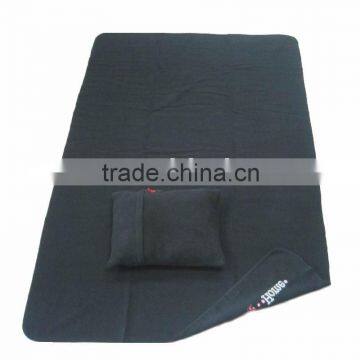 Pillow blanket style TV blanket