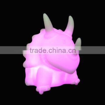 Electronic Lamp Automatic Color Changed Night Light LED Dinosaur photo-4