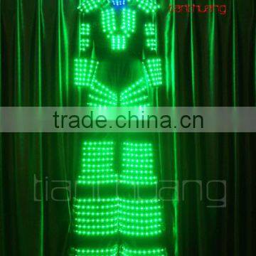 Kryoman Digital LED Robot costume, high led robot costumes