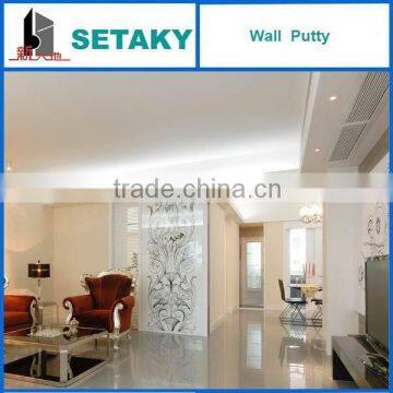 Most popular white cement based---wall putty powder - for concrete use--SETAKY - XINDADI GROUP