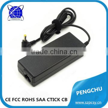 China manufacturer laptop adapter 19V 4.74A 90W power adapter input 100 240v ac 50/60hz