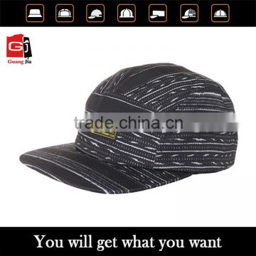 2015 china high quality 5 panel wholesale custom patch logo camp cap and hat