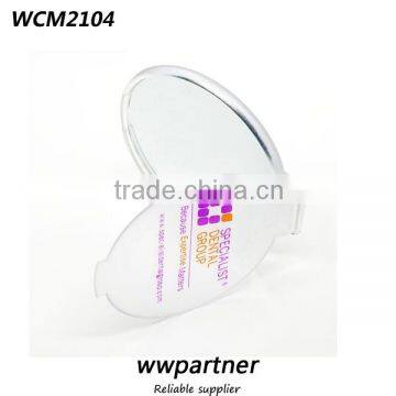 Mini Small Round Acrylic Makeup Mirror for Purse