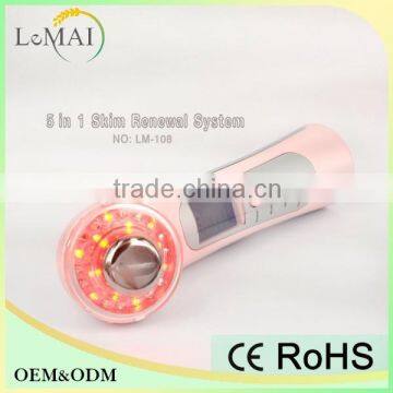 High Quality Low Price 5 in 1 Ultrasonic Facial Massager Beauty Product photo-3