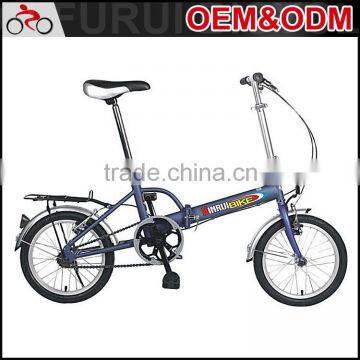 Unique design alloy 16" kids folding bike