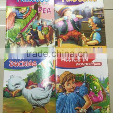 2016 new-model high quality eco-friendly english cartoon story books