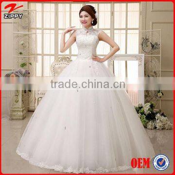 Wedding dress Floor-Length Sleeveless Natural Lace Up Multi Sizes More Color Simple Wedding Dresses                        
                                                Quality Choice