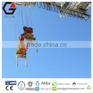 self-latching overheight frame telescopic container spreader container lifting spreader