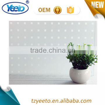 Transparent Bathroom PVC Window Privacy Film