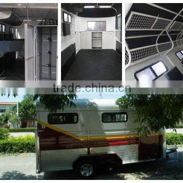 3 horse angle load extended 500mm Length floats with kitchenette inside