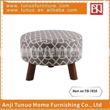 trestle ottoman stool fabric stool TB-7828