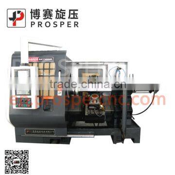 CNC metal spinning machine for automobile, weaponry and aerospace components spinning