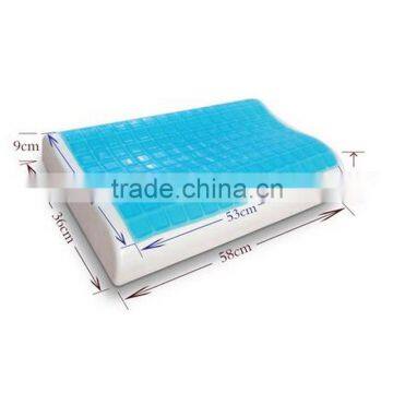 Butterfly Wave Shape Cool Gel Memory Foam Pillow GM-01 photo-3