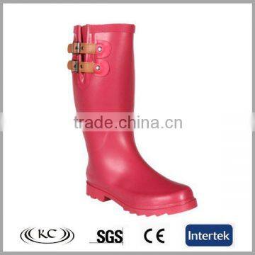 bulk wholesale uk plain red rain boots for women