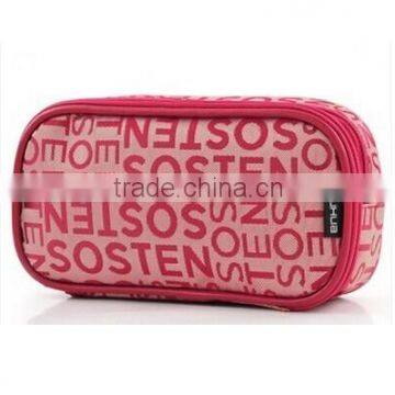 Letters portable cosmetic bag