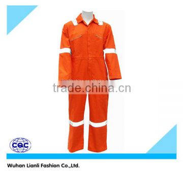 orange reflective firefighting suit