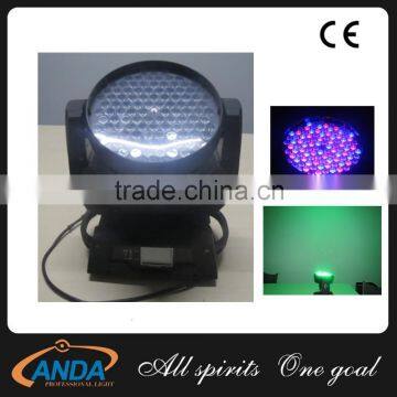 DJ Stage Effect Lighting 108*3W 4-in-1 Led Moving Head Light Wash Light