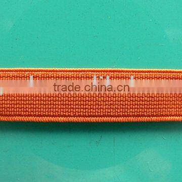 orange elastic webbing