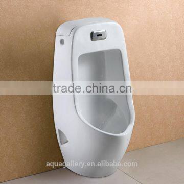 Bathroom Floor Standing Ceramic Urinal with Sensor