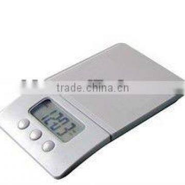 LED kitchen scale with digital timer