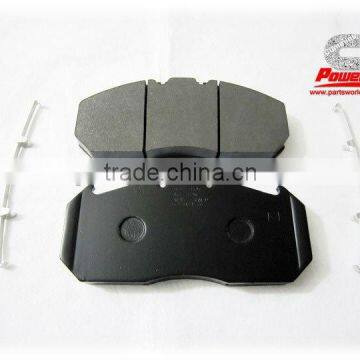 Hot selling!! truck moulded friction brake lining in brake system, high quality and low cost