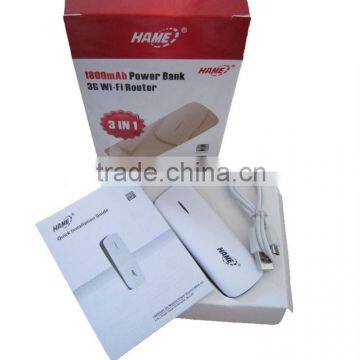 3G wifi router HAME A1 150Mbps portable Charger WIFI support wifi repeater wireless router with power hame a1