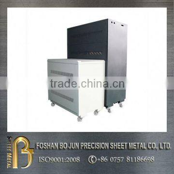 China manufacturer electronic cabinet fabrication, customized movable color powder coated cabinets