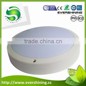 20w Outdoor Wall Light With Dusk to Dawn Sensor Eyelid White Black Led Bulkhead Light