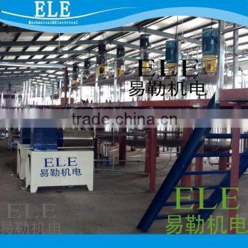 Industrial paint production line