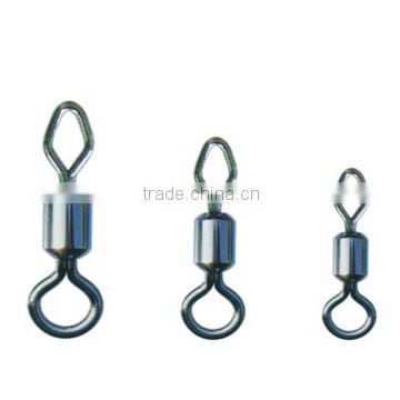 round and diamond eye rolling fishing swivel