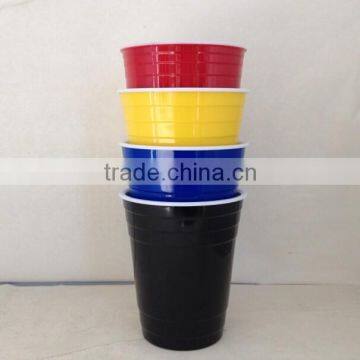 Christmas decoration tumbler/vivid colorful TO GO mug/ food grade material unbreakable plastic mug