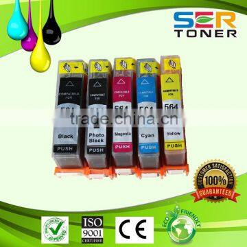 Compatible HP564 Ink Cartridge for Photosmart B8550/B8553/B8558/C5300/C5324/C5370