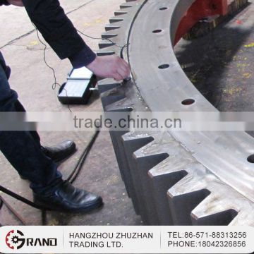 Forging large modulus mechanical gear ring