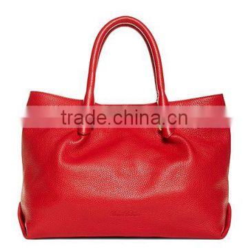 Pebbled Calfskin leather Medium Tote bag