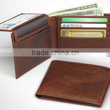 genuine leather men's wallet