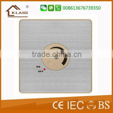 1 Gang 32A Switched Socket (W/N),British Standard Modern Electrical Wall Switch photo-3
