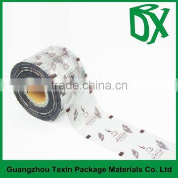 Food grade Plastic Cup Sealing Film in roll/instant milk tea Laminated Packaging Film Rolls