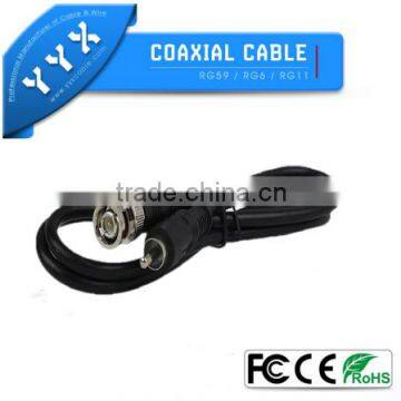 camera cable BNC to RCA Metal joints male female