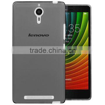 2015 Hot-selling clear TPU Soft gel Case for Lenovo k80