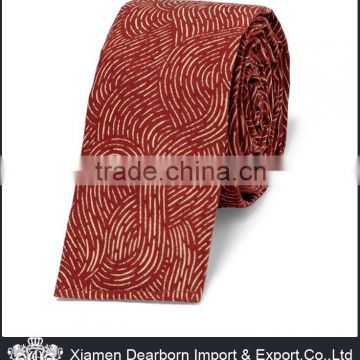 printed 100 cotton ties