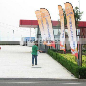 Most popular beach flag with sublimation printing