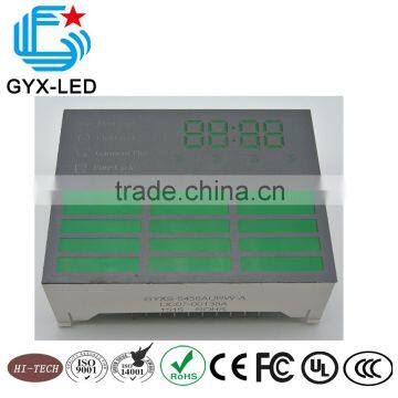 Good Reliability Ice Blue Color Custom Samsung Washing Machine Module Alphanumeric Display