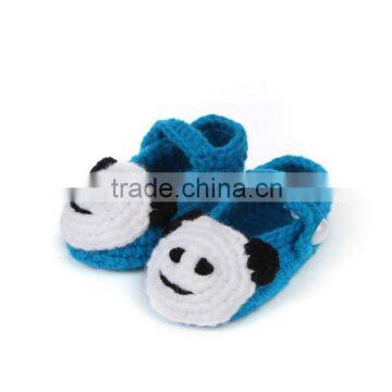 OEM custom handmade crochet knitted baby first step shoes